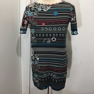 IVKO MULTICOLOR MIDI DRESSES SIZE M